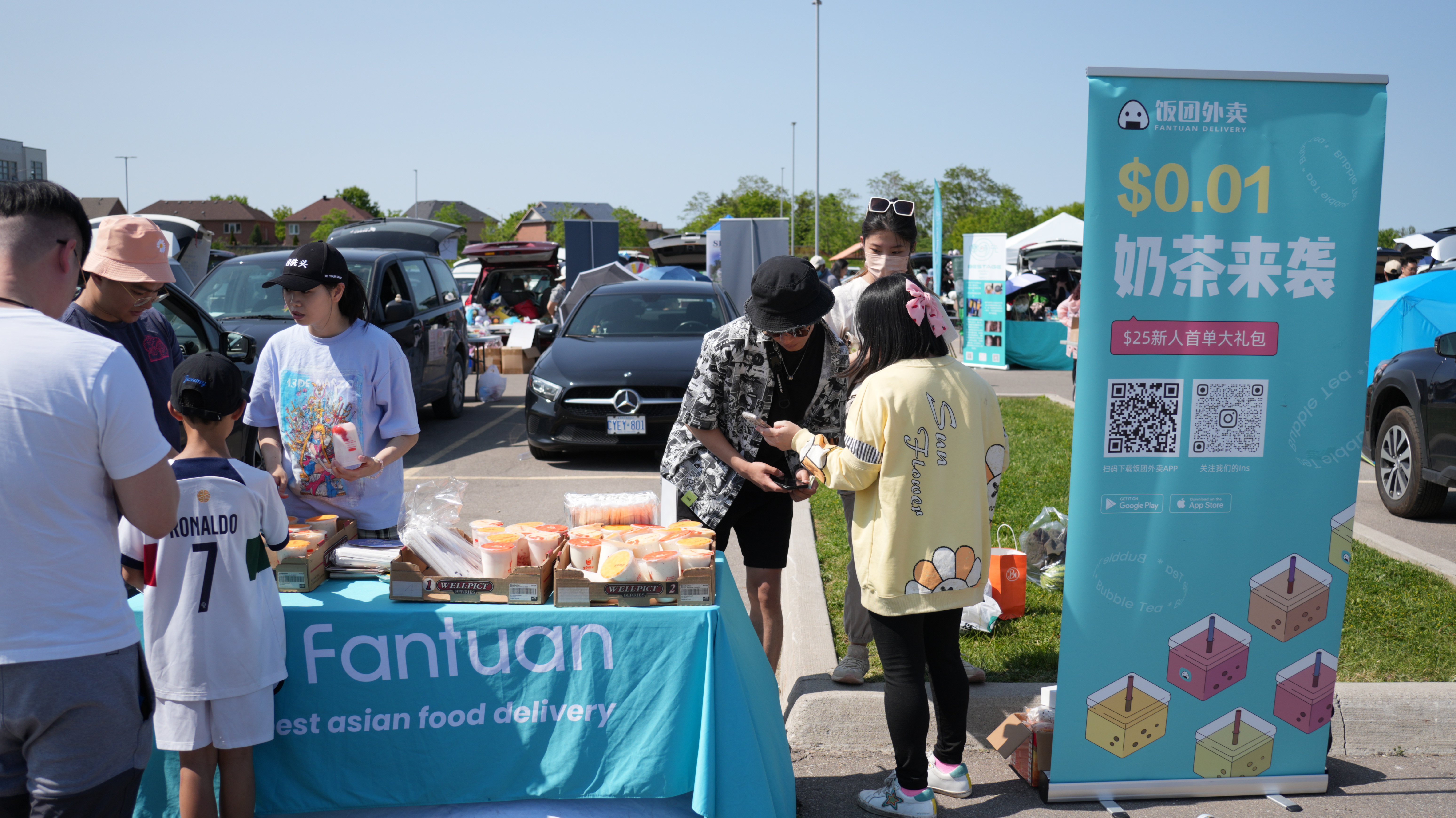Trunk Sale food vendor